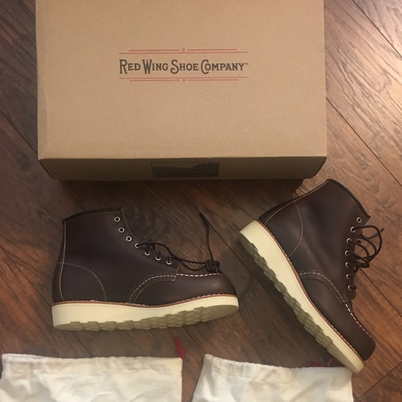 Red Wing 6-Inch Moc Lace-Up Boots - Picture 3 of 3